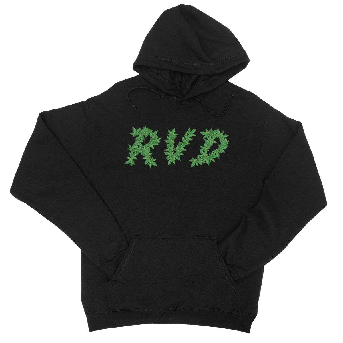 RVD Weed Logo College Hoodie