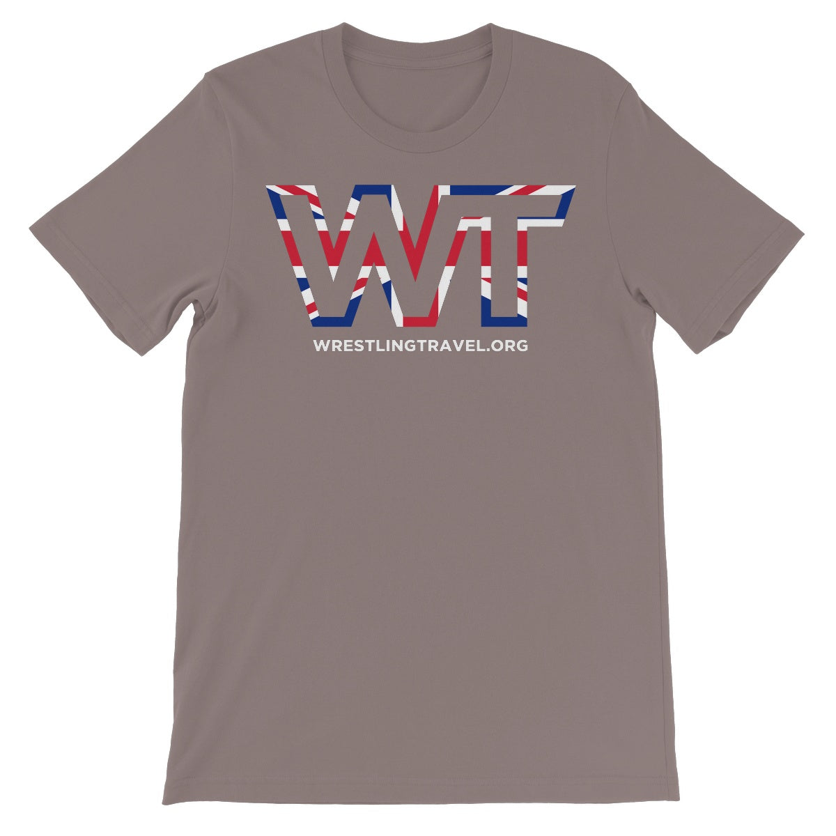 Wrestling Travel UK Logo Unisex Short Sleeve T-Shirt