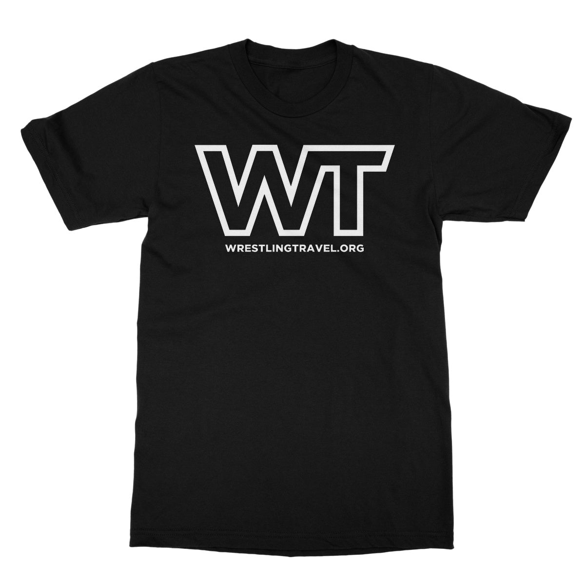 Wrestling Travel Logo Softstyle T-Shirt