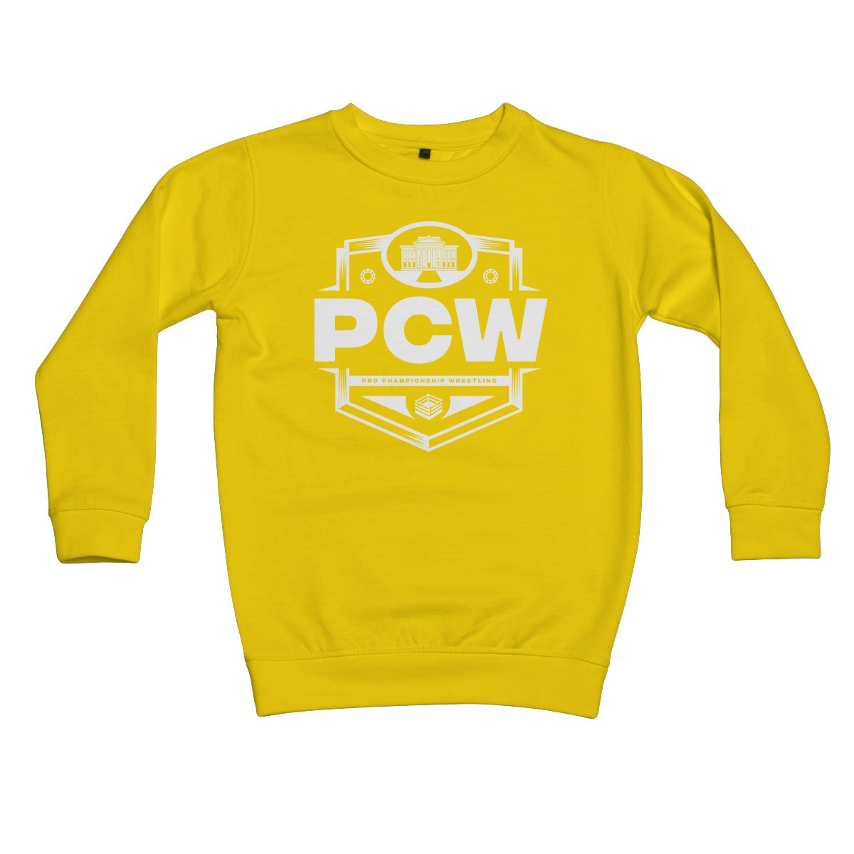 PCW UK Logo White Kids Sweatshirt