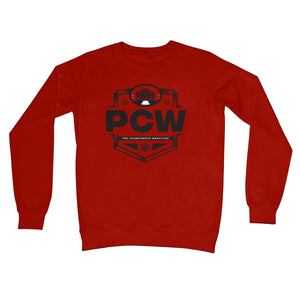 PCW UK Logo Black Crew Neck Sweatshirt