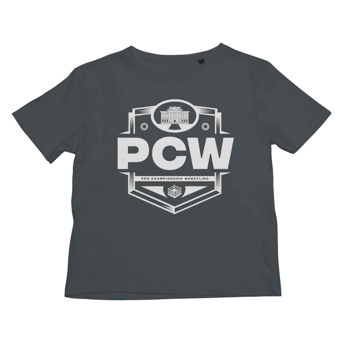 PCW UK Logo White Kids T-Shirt