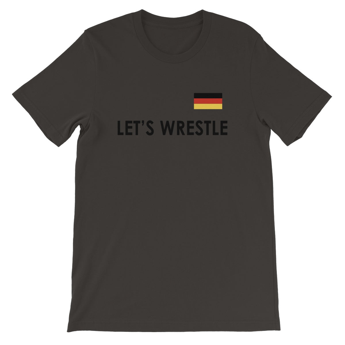 Let's Wrestle Germany Unisex Short Sleeve T-Shirt