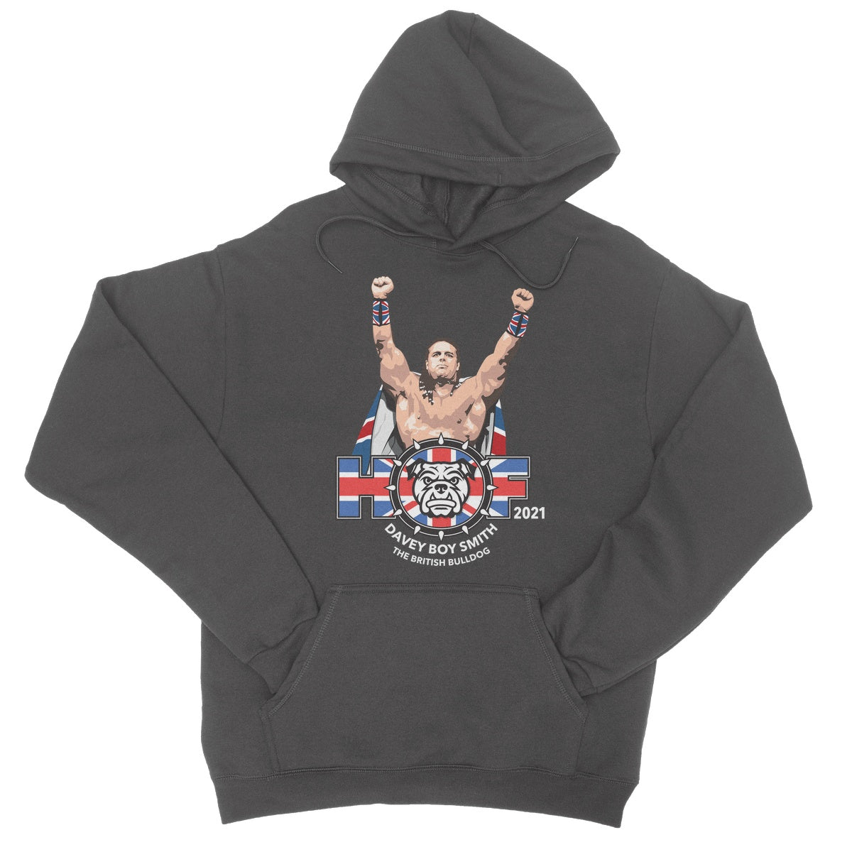 British Bulldog HOF 2021 College Hoodie