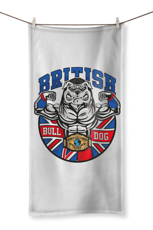 British Bulldog Matilda Towel