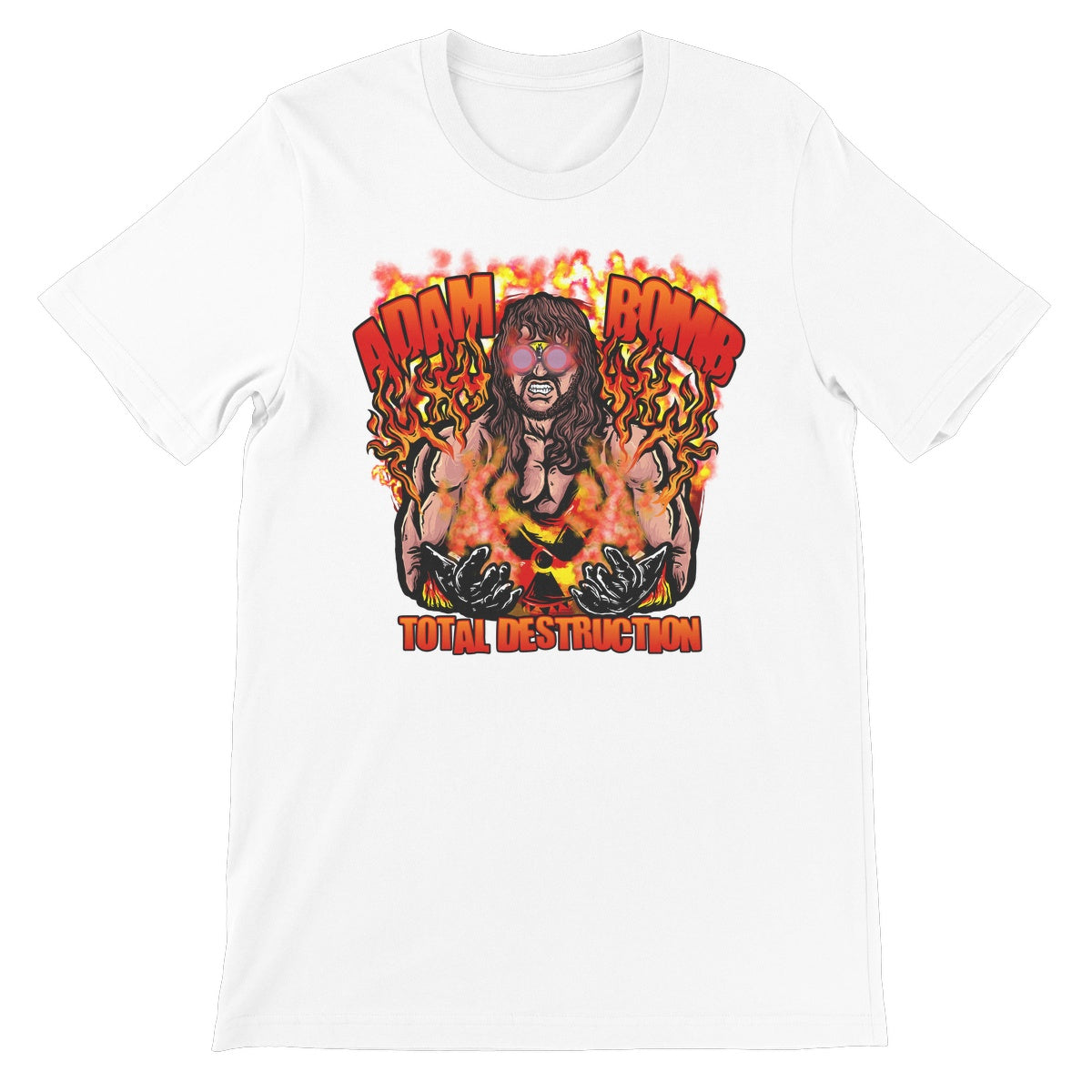 Adam Bomb Flame Bomb Unisex Short Sleeve T-Shirt