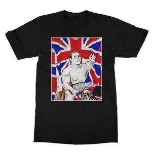 Dynamite Kid Art Illustration  Softstyle T-Shirt