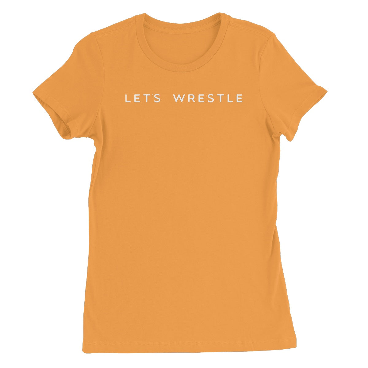 Let's Wrestle Logo Women's Short Sleeve T-Shirt