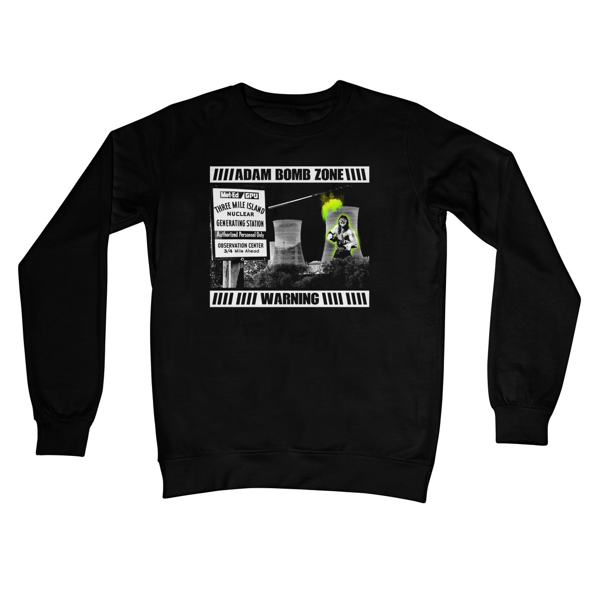 Adam Bomb Reactor  Crew Neck Sweatshirt