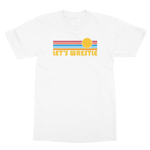 Let's Wrestle Summer Waves Softstyle T-Shirt