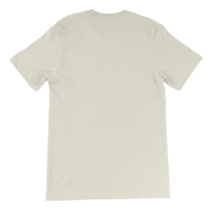 Thirteen | 10 HRDCRE STACKED Logo Black  Unisex Short Sleeve T-Shirt