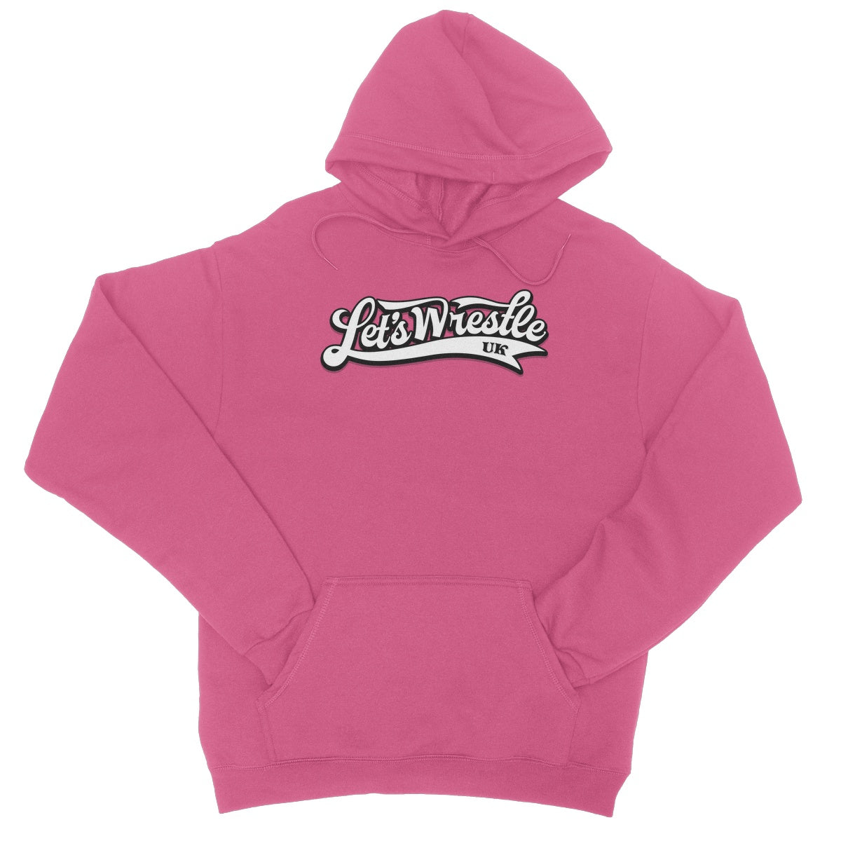 Let's Wrestle UK College Hoodie