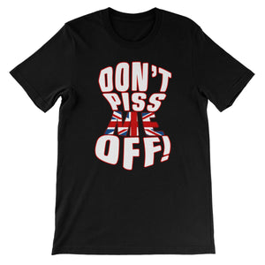 Jeff Jarrett Don't Piss Me Off UK Unisex Short Sleeve T-Shirt