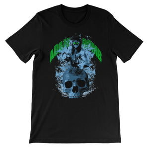 Adam Bomb  Skull Flame Unisex Short Sleeve T-Shirt