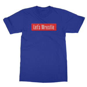 Let's Wrestle Royal Softstyle T-Shirt