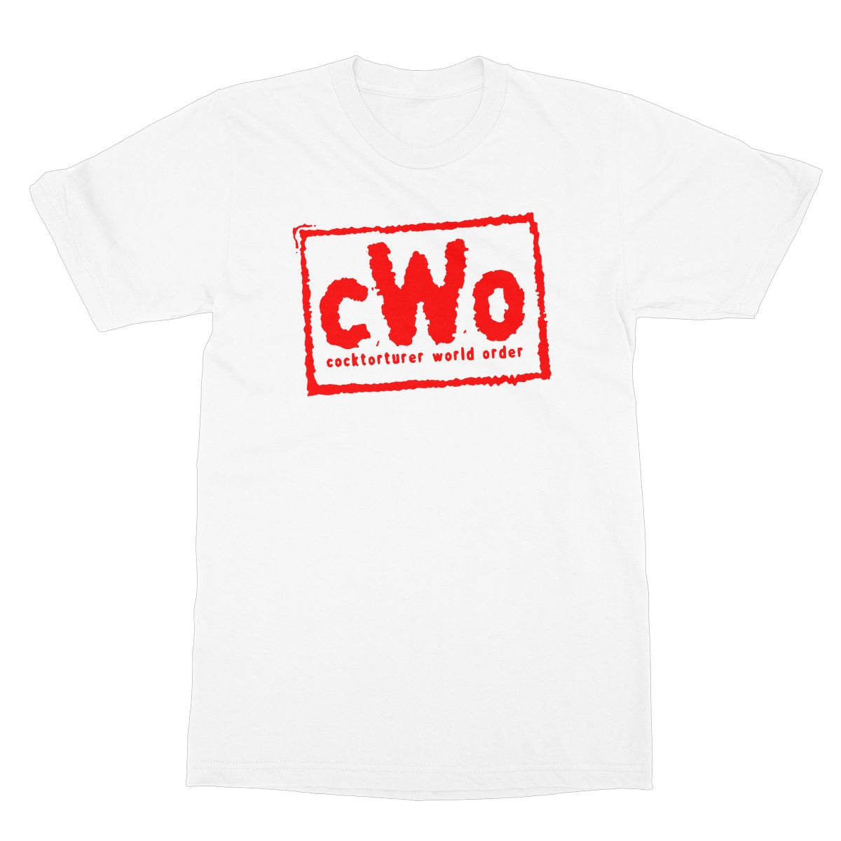 Doc Gallows Cocktorturer World Order  Softstyle T-Shirt