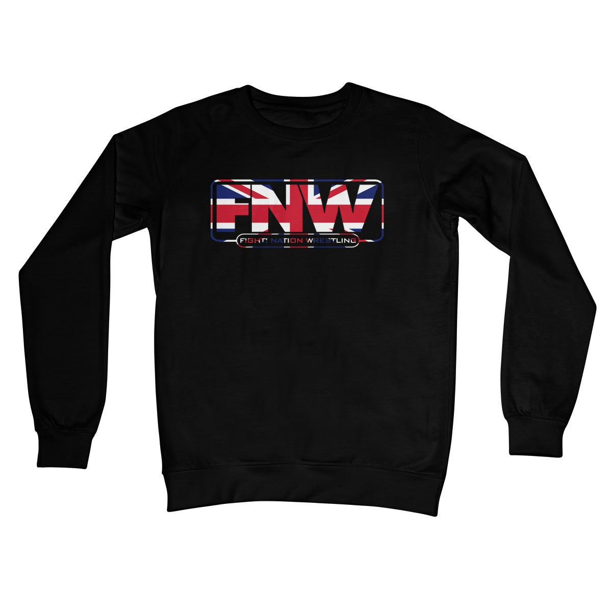Fight! Nation Wrestling UK Logo Crew Neck Sweatshirt