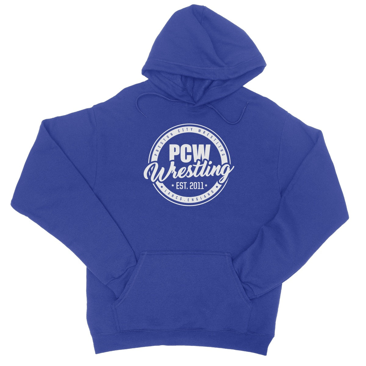 PCW UK White Roundel Logo College Hoodie