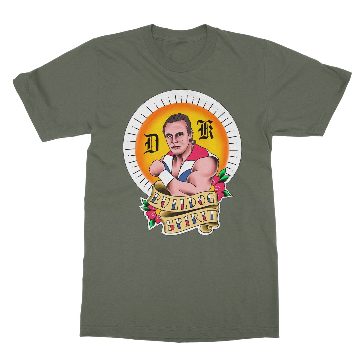 Dynamite Kid "Bulldog Spirit" Softstyle T-Shirt
