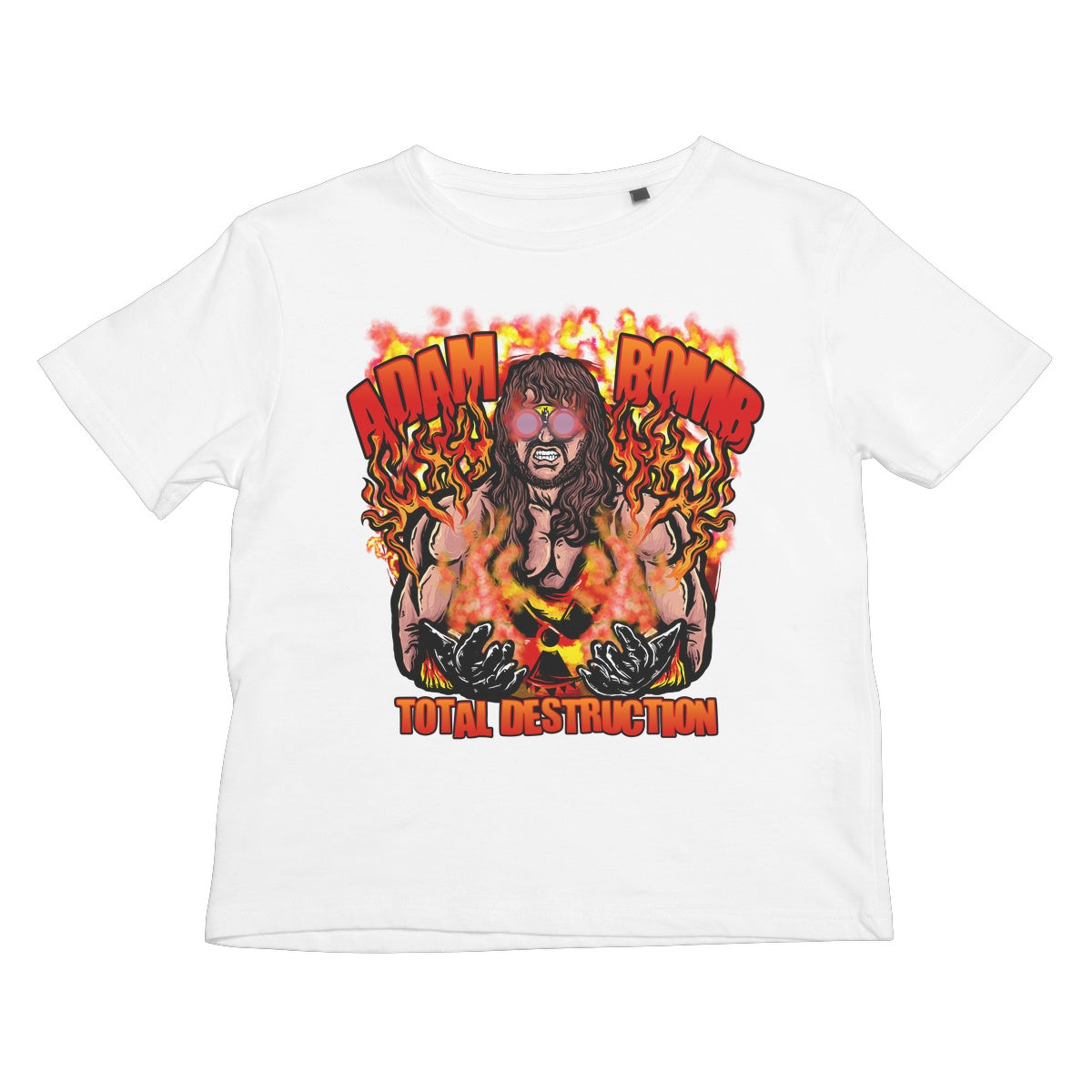 Adam Bomb Flame Bomb Kids T-Shirt