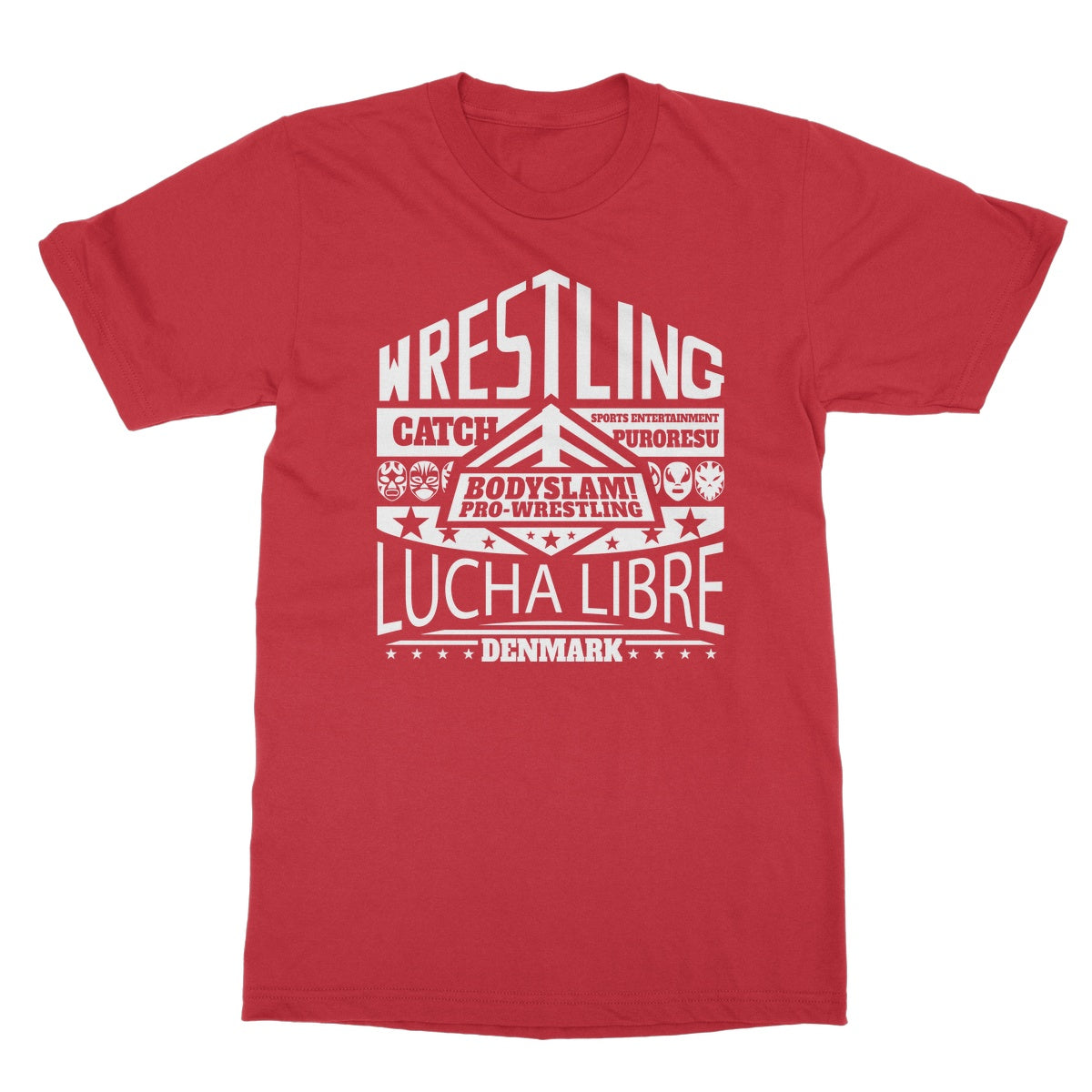 BodySlam! Pro-Wrestling Lucha Libre Softstyle T-Shirt