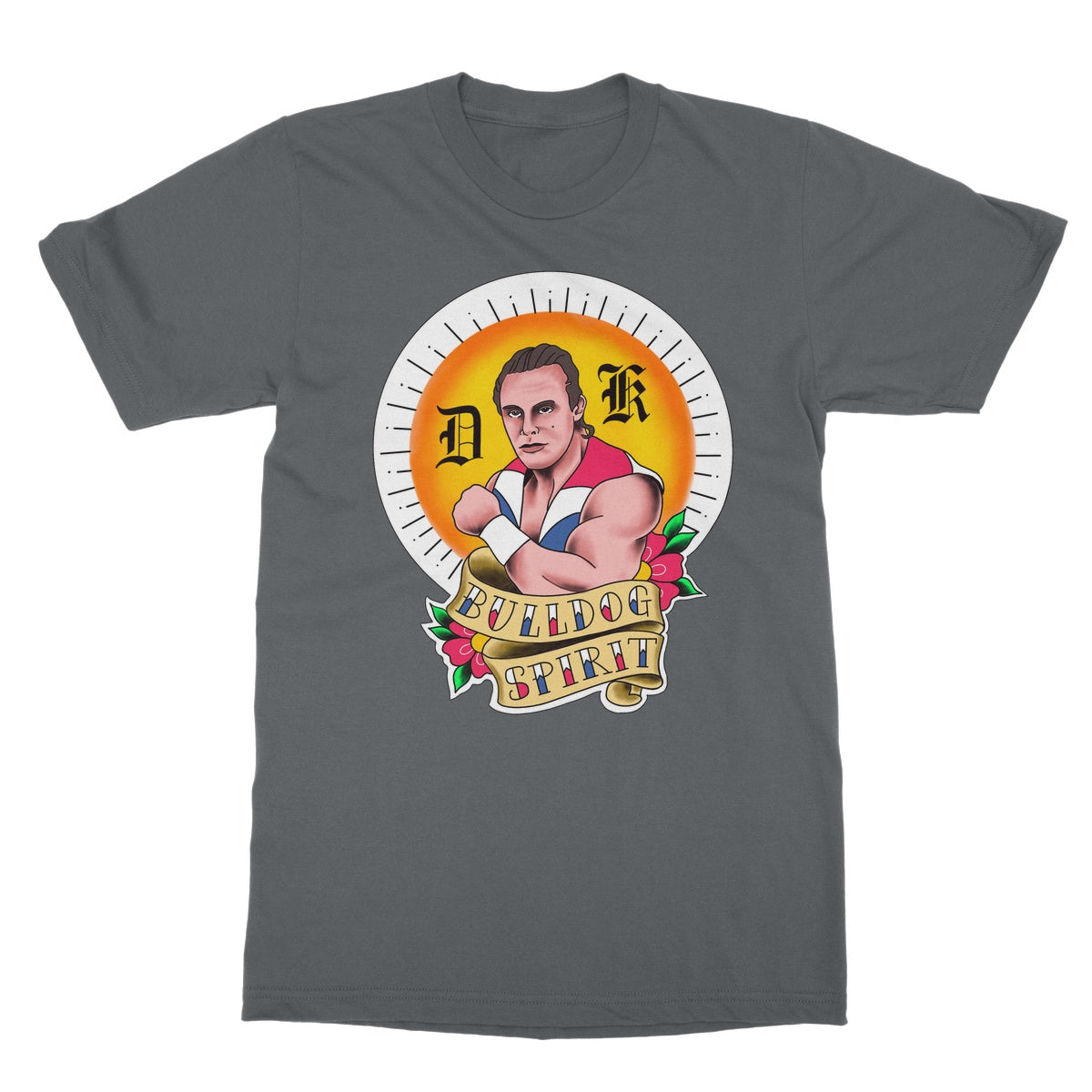 Dynamite Kid "Bulldog Spirit" Softstyle T-Shirt
