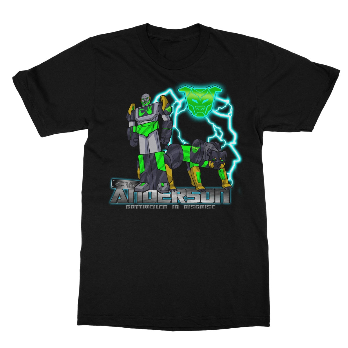 CW Anderson Rottweiler In Disguise  Softstyle T-Shirt
