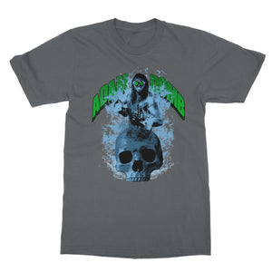 Adam Bomb  Skull Flame Softstyle T-Shirt