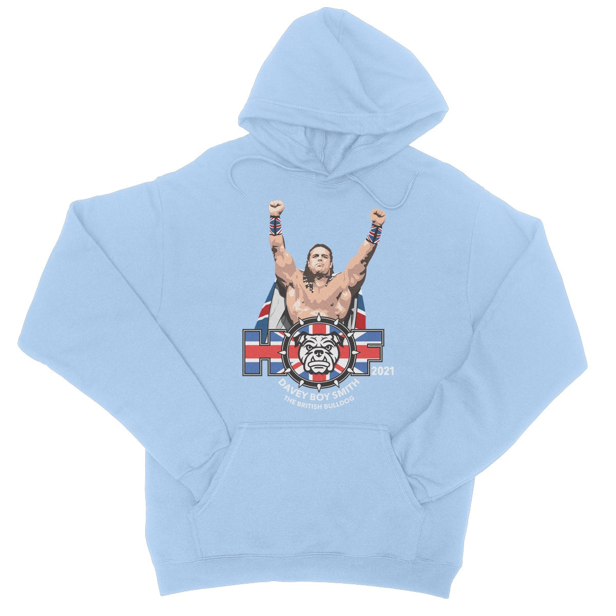 British Bulldog HOF 2021 College Hoodie