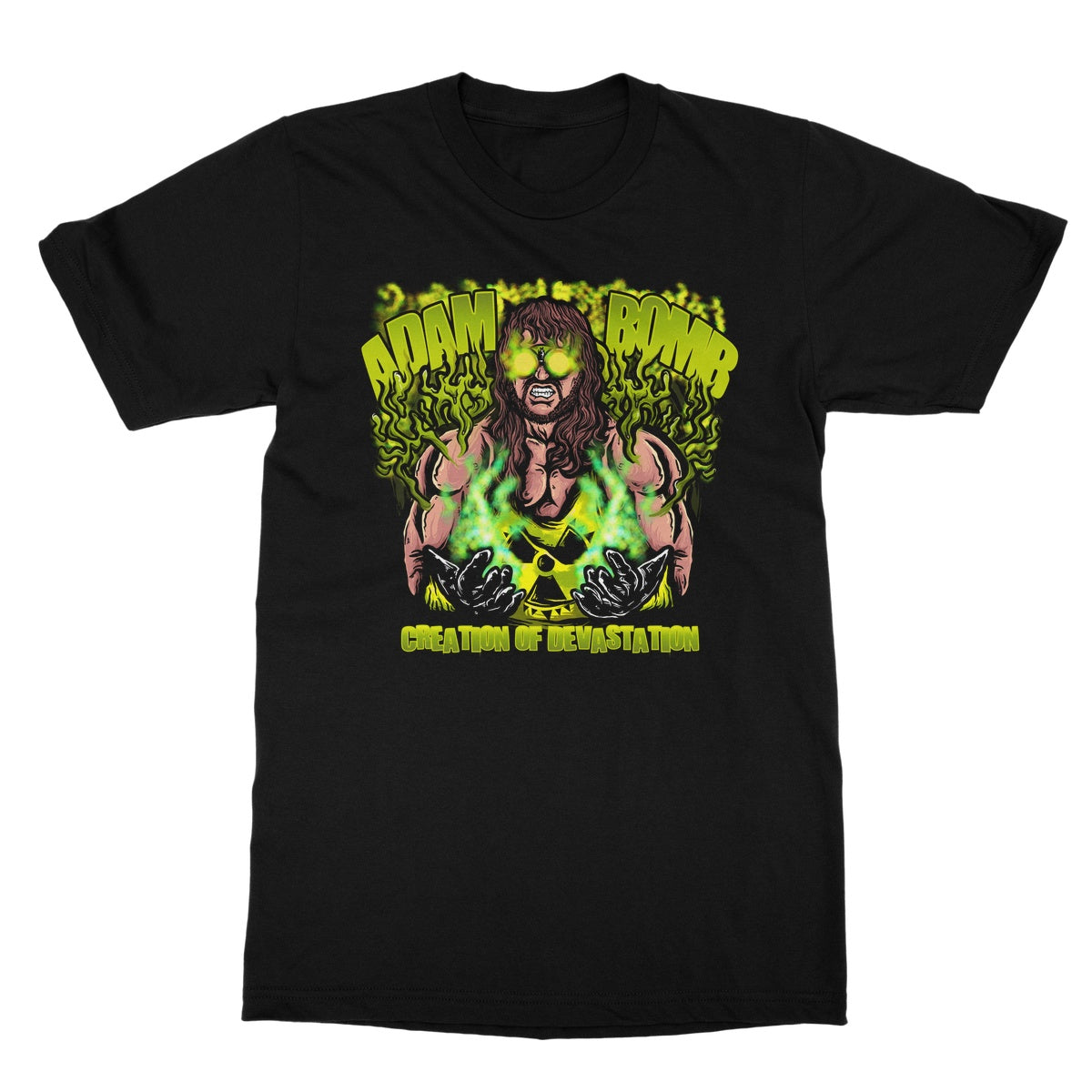 Adam Bomb Toxic Bomb Softstyle T-Shirt - WrestleMerchCentral