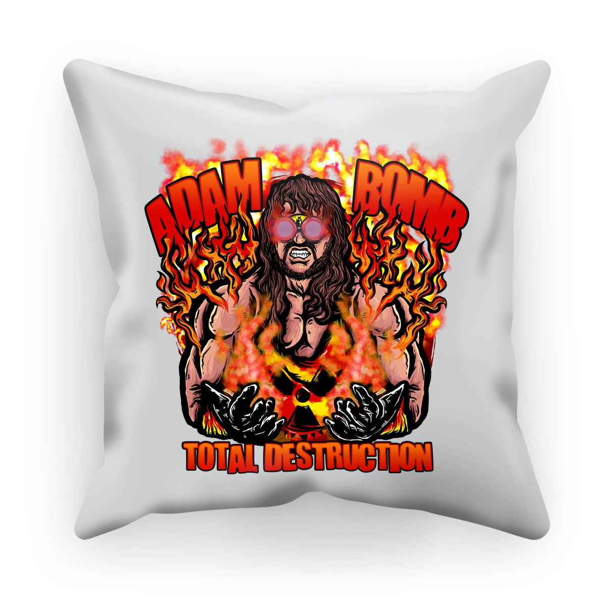 Adam Bomb Flame Bomb Cushion