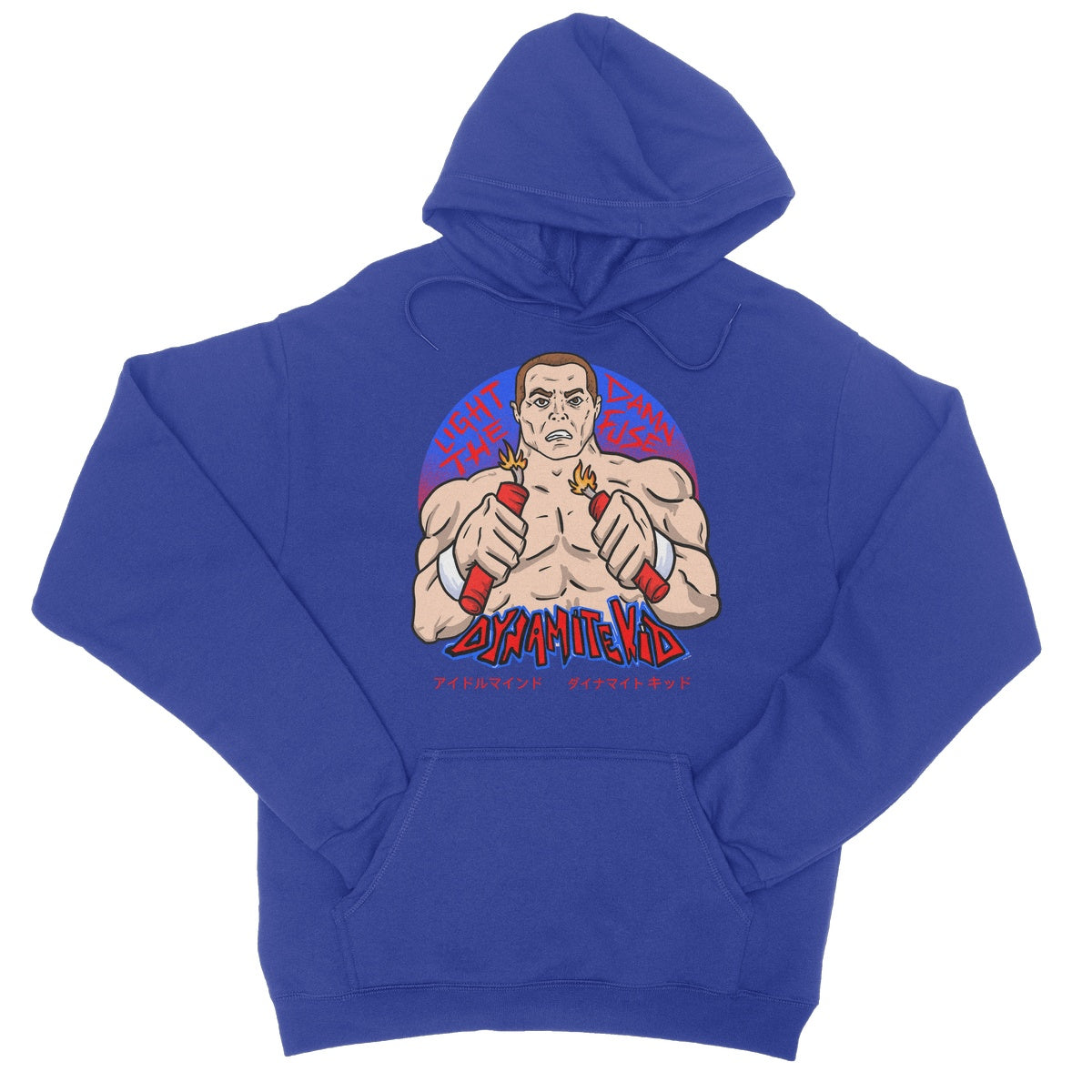 Dynamite Kid "Light The Damn Fuse" College Hoodie