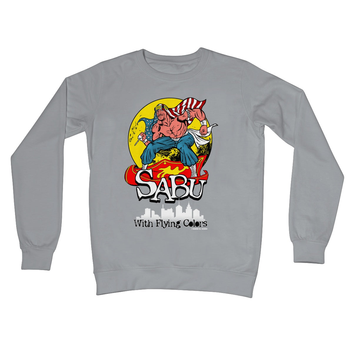 Sabu Flying Colors Crew Neck Sweatshirt