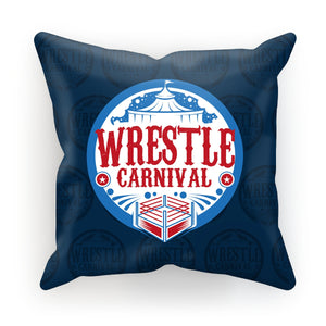 Wrestle Carnival Logo Cushion
