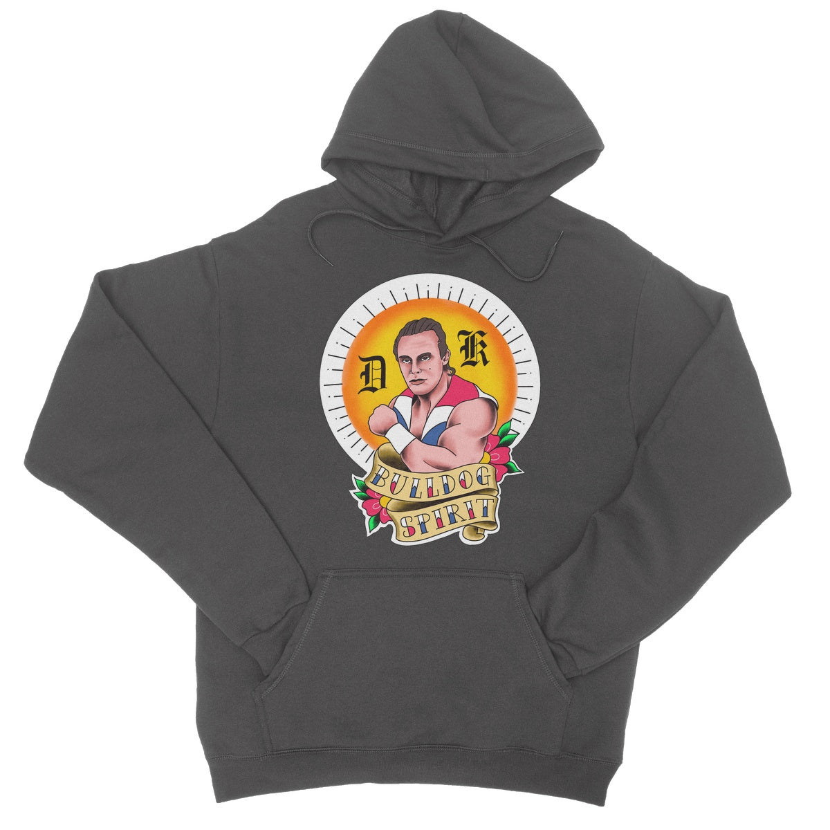 Dynamite Kid "Bulldog Spirit" College Hoodie