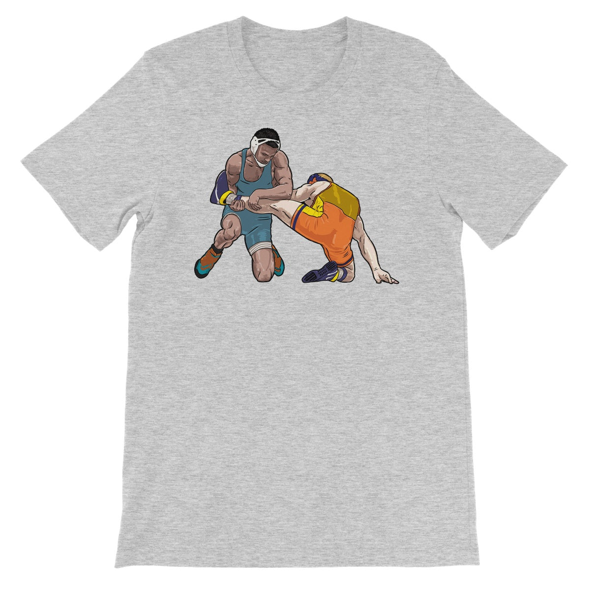 Let's Wrestle Wrestling Scrap Unisex Short Sleeve T-Shirt