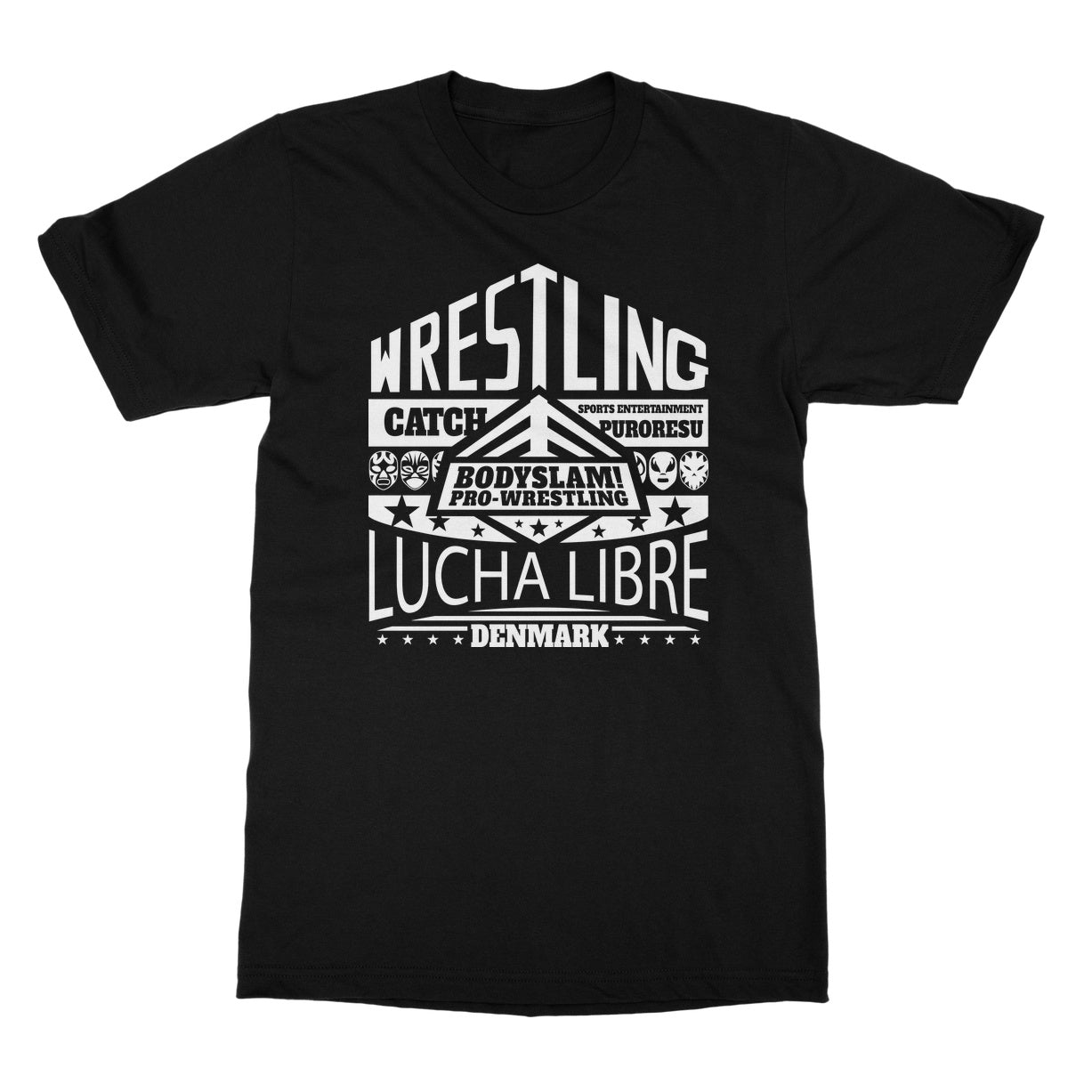 BodySlam! Pro-Wrestling Lucha Libre Softstyle T-Shirt