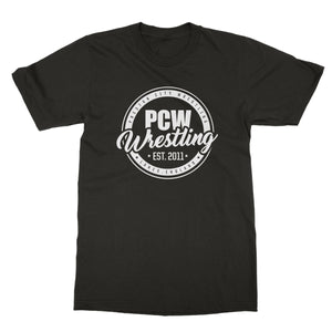 PCW UK White Roundel Logo Softstyle T-Shirt