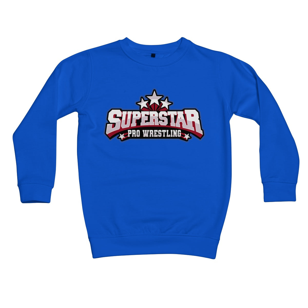 Superstar Pro Wrestling Logo Kids Sweatshirt