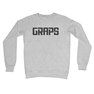 GRAPS - Grey/White Crew Neck Sweatshirt