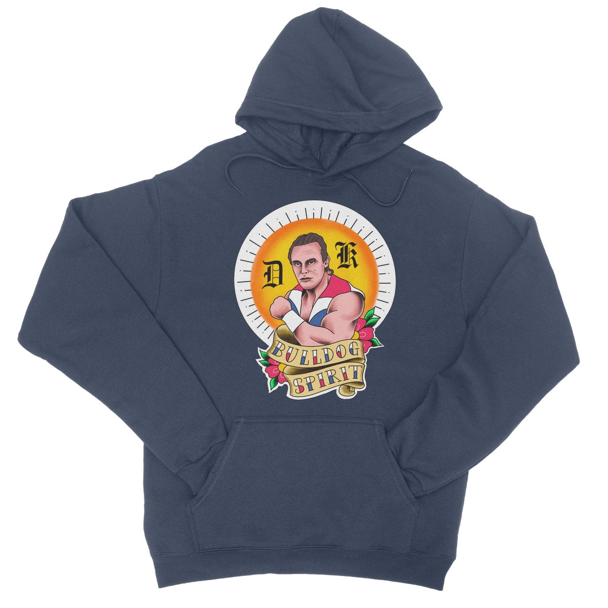 Dynamite Kid "Bulldog Spirit" College Hoodie
