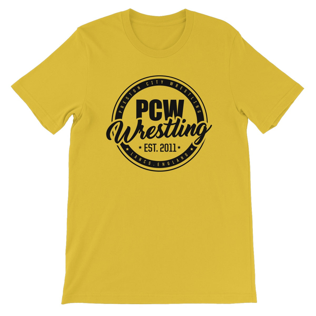 PCW UK Black Roundel Logo Unisex Short Sleeve T-Shirt