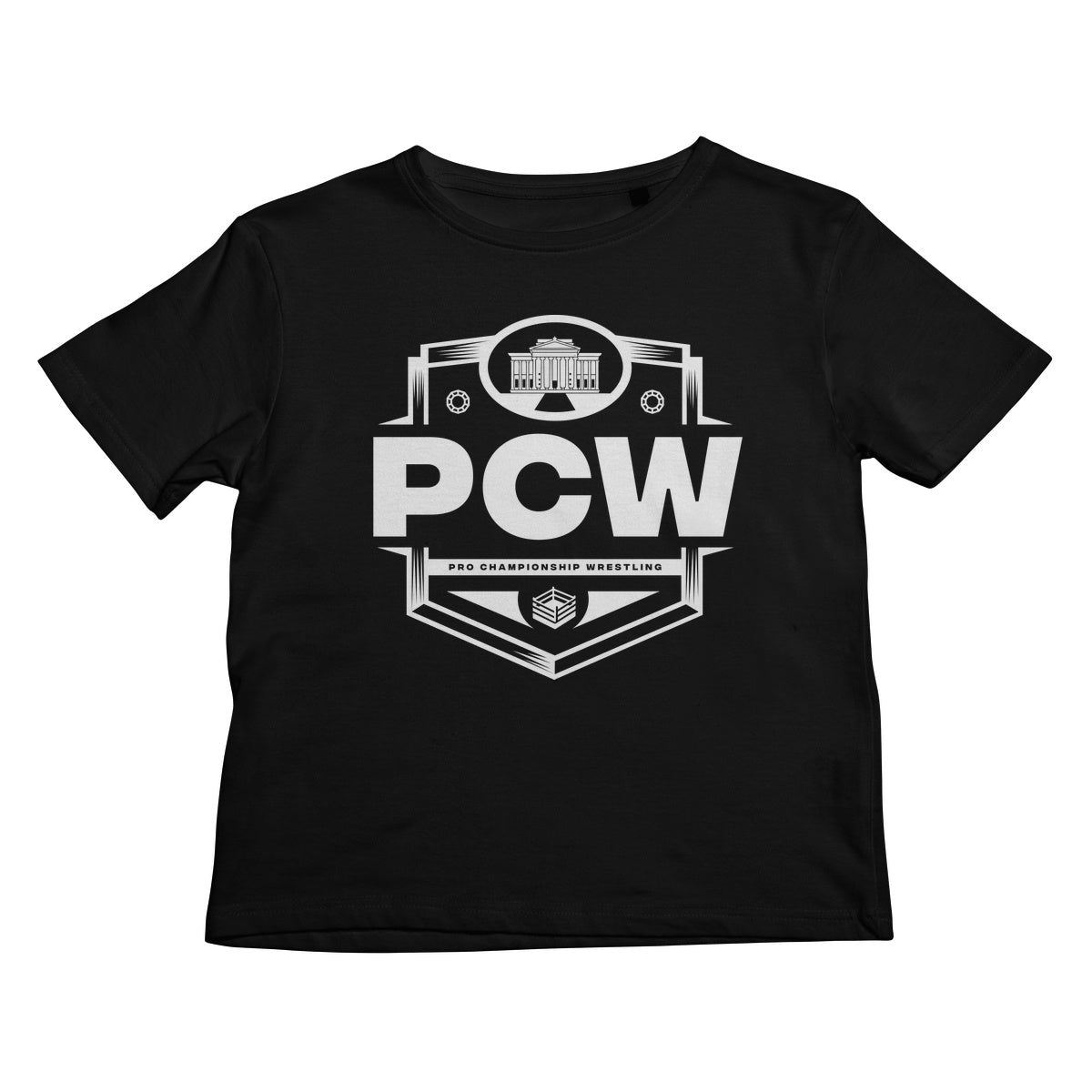 PCW UK Logo White Kids T-Shirt