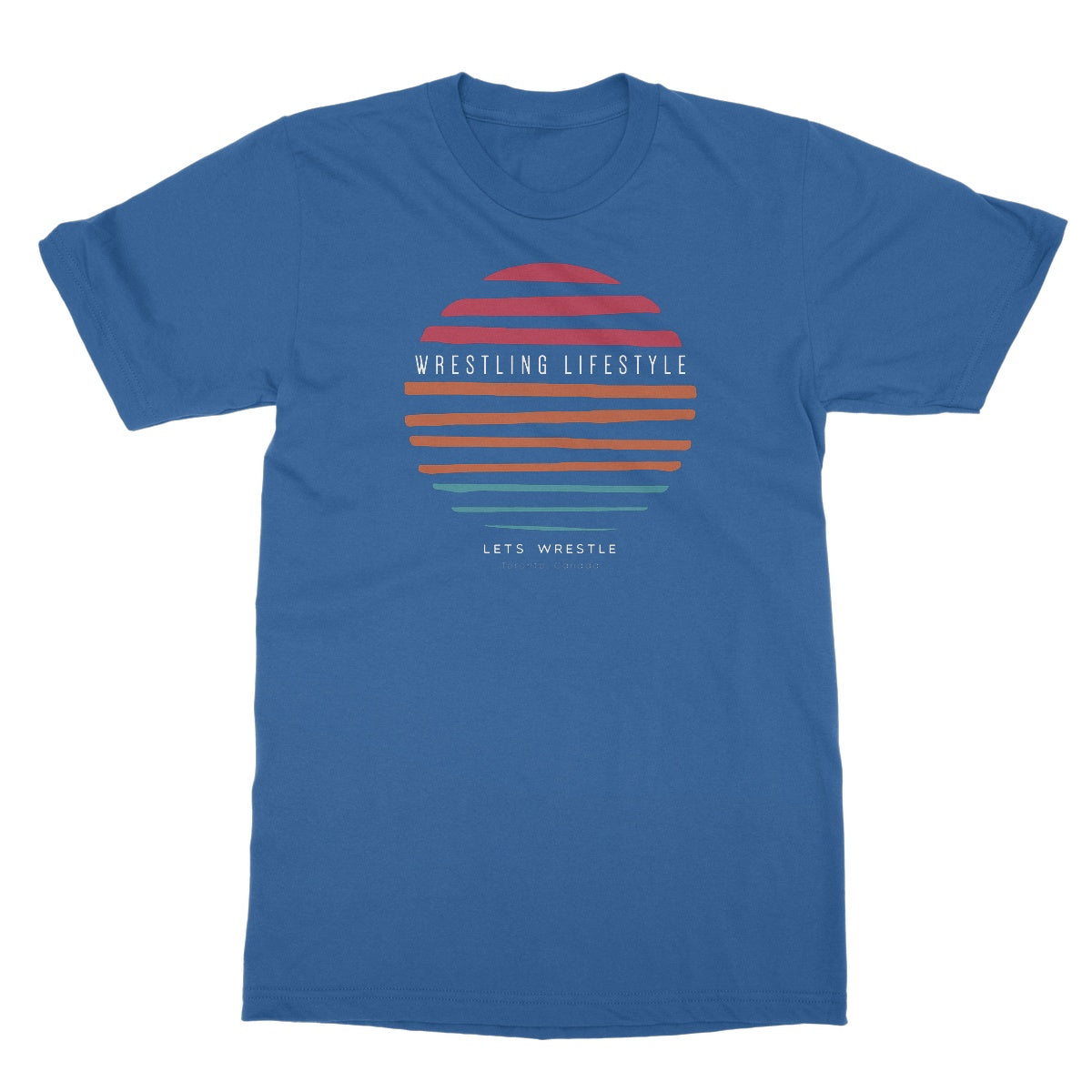 Let's Wrestle Wrestling Lifestyle Softstyle T-Shirt