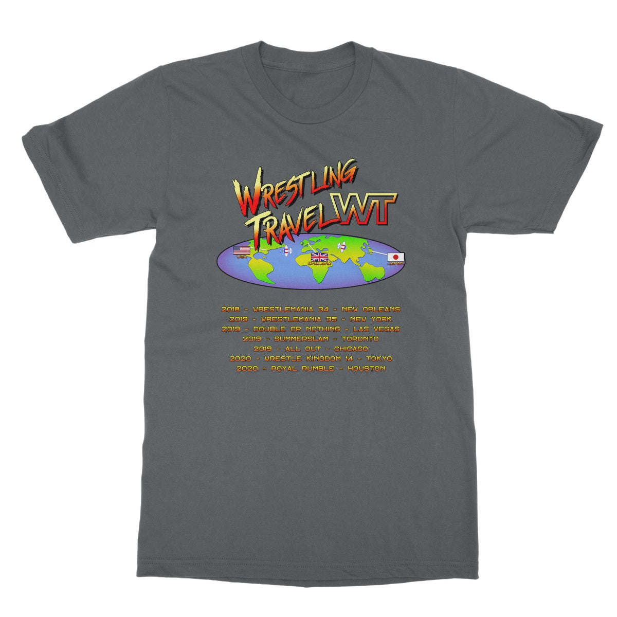 Wrestling Travel SF Softstyle T-Shirt