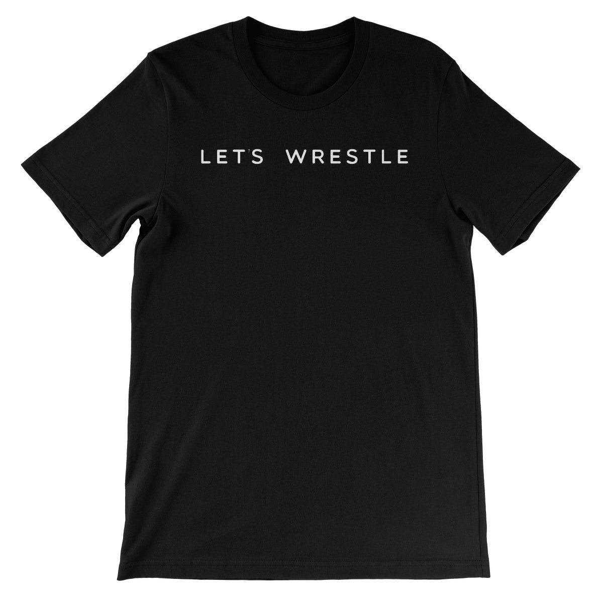 Let's Wrestle Logo Unisex Short Sleeve T-Shirt