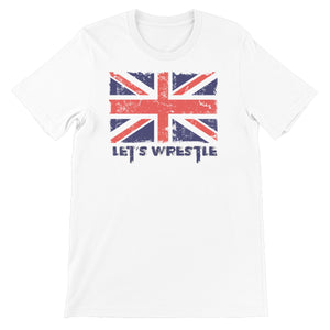 Let's Wrestle UK Flag Unisex Short Sleeve T-Shirt