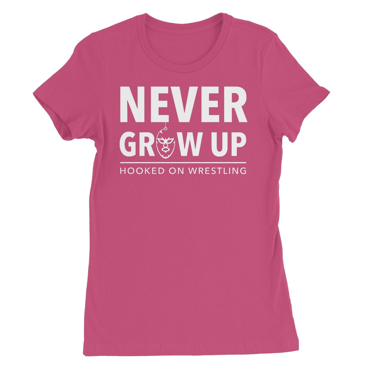 H.O.W Never Grow Up Women's Short Sleeve T-Shirt