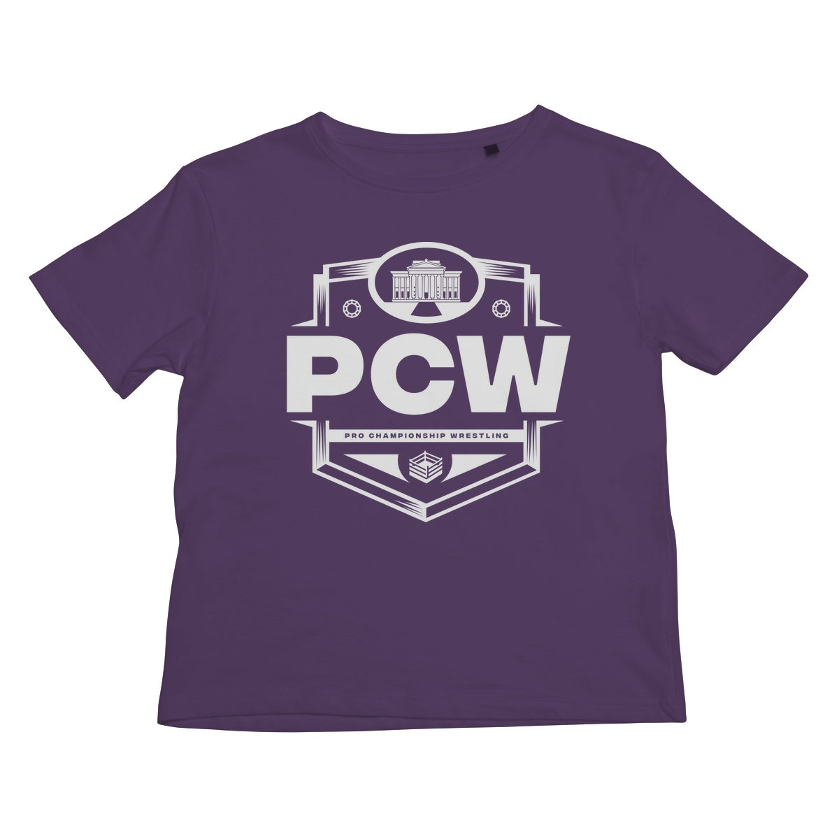 PCW UK Logo White Kids T-Shirt