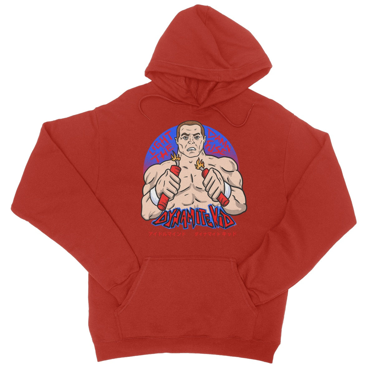Dynamite Kid "Light The Damn Fuse" College Hoodie